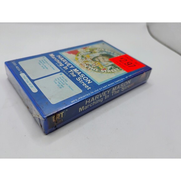 VERY RARE! SEALED HARVEY MASON MARCHING IN THE STREET CASSETTE TAPE, 5301-4054 H - Picture 3 of 7